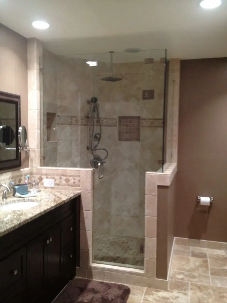 a bathroom area after remodeling